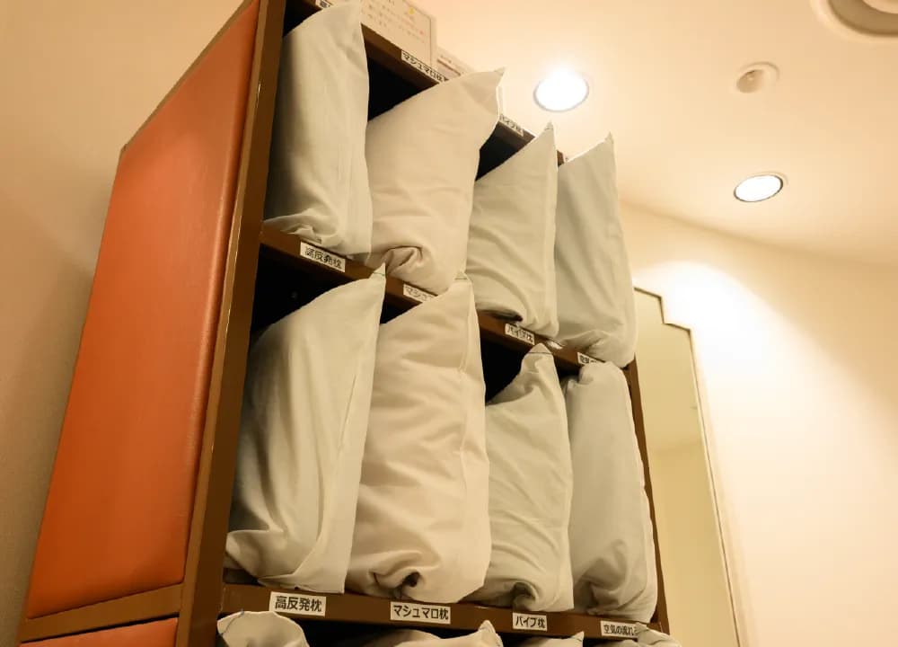 選べる枕コーナー